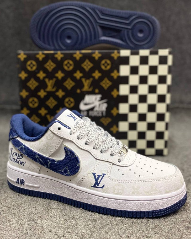 Air force 1 X LV Denim Blue