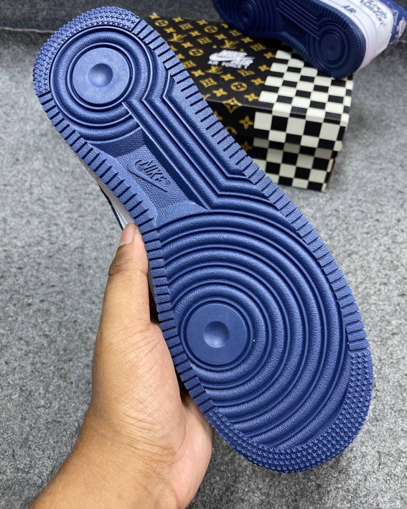 Air force 1 X LV Denim Blue
