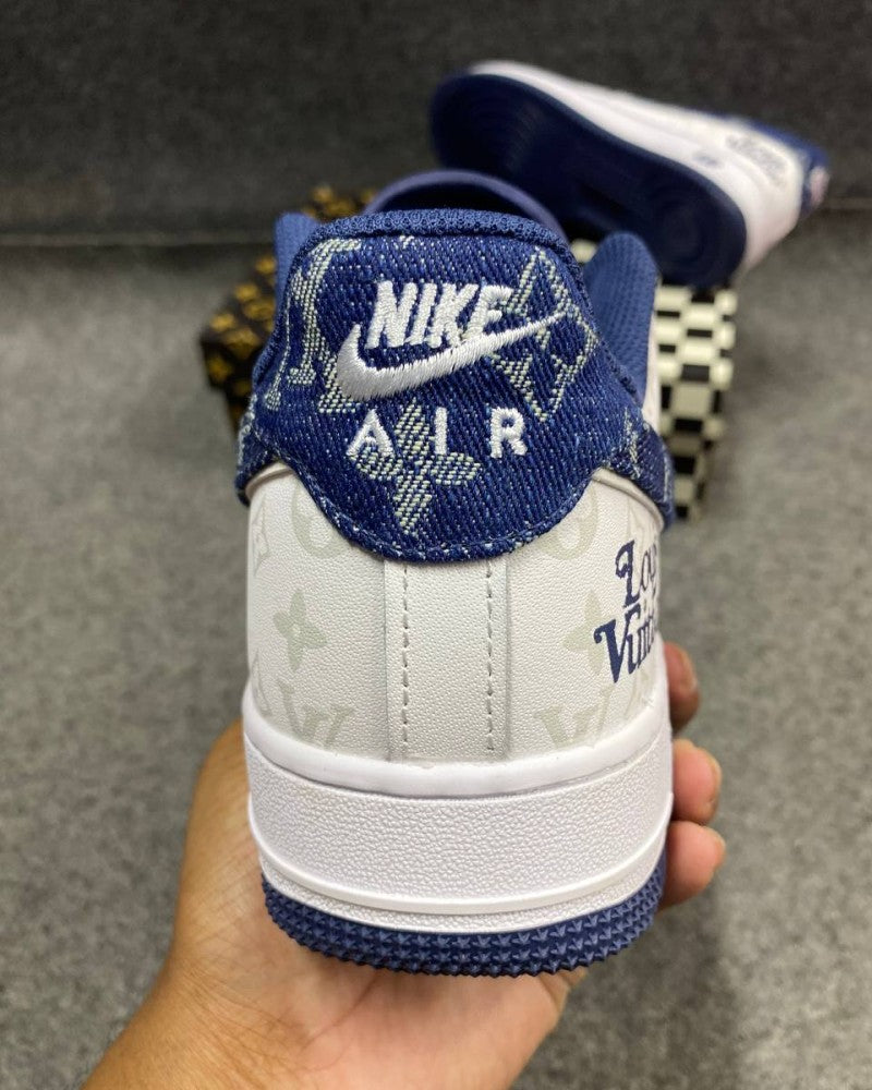 Air force 1 X LV Denim Blue