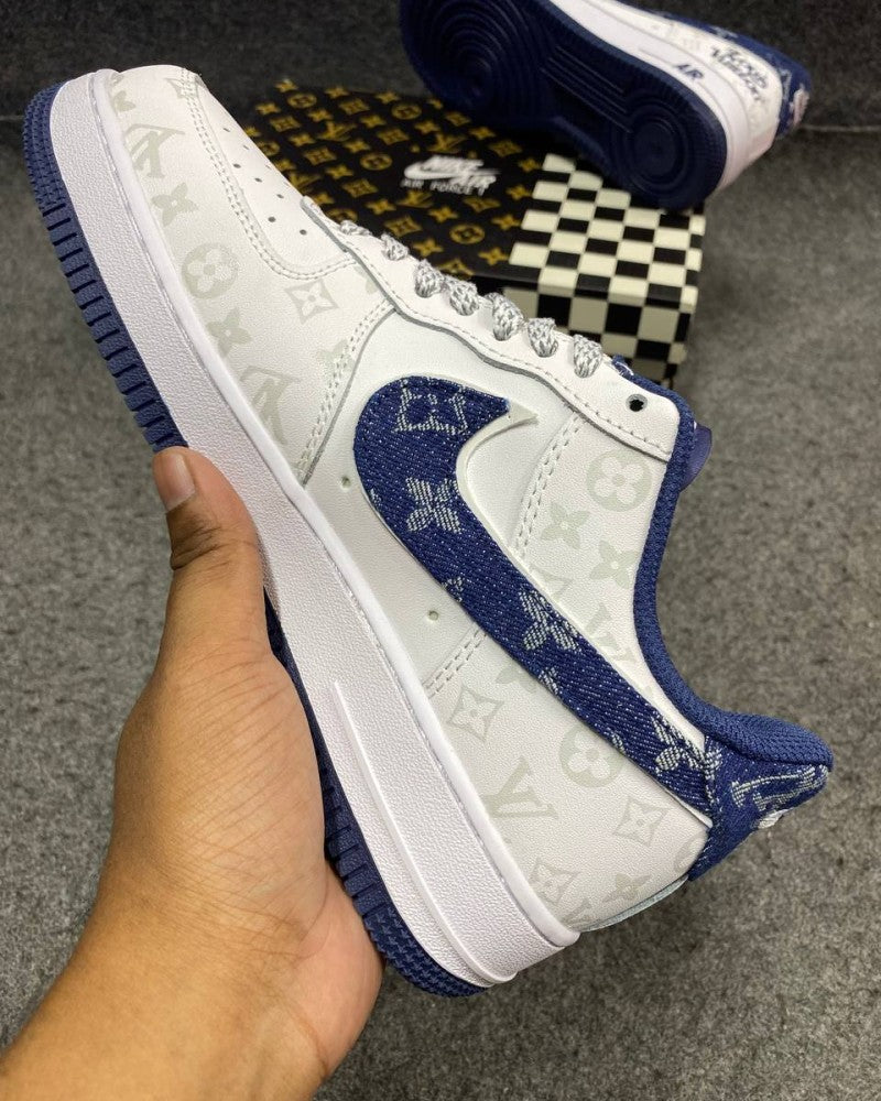 Air force 1 X LV Denim Blue