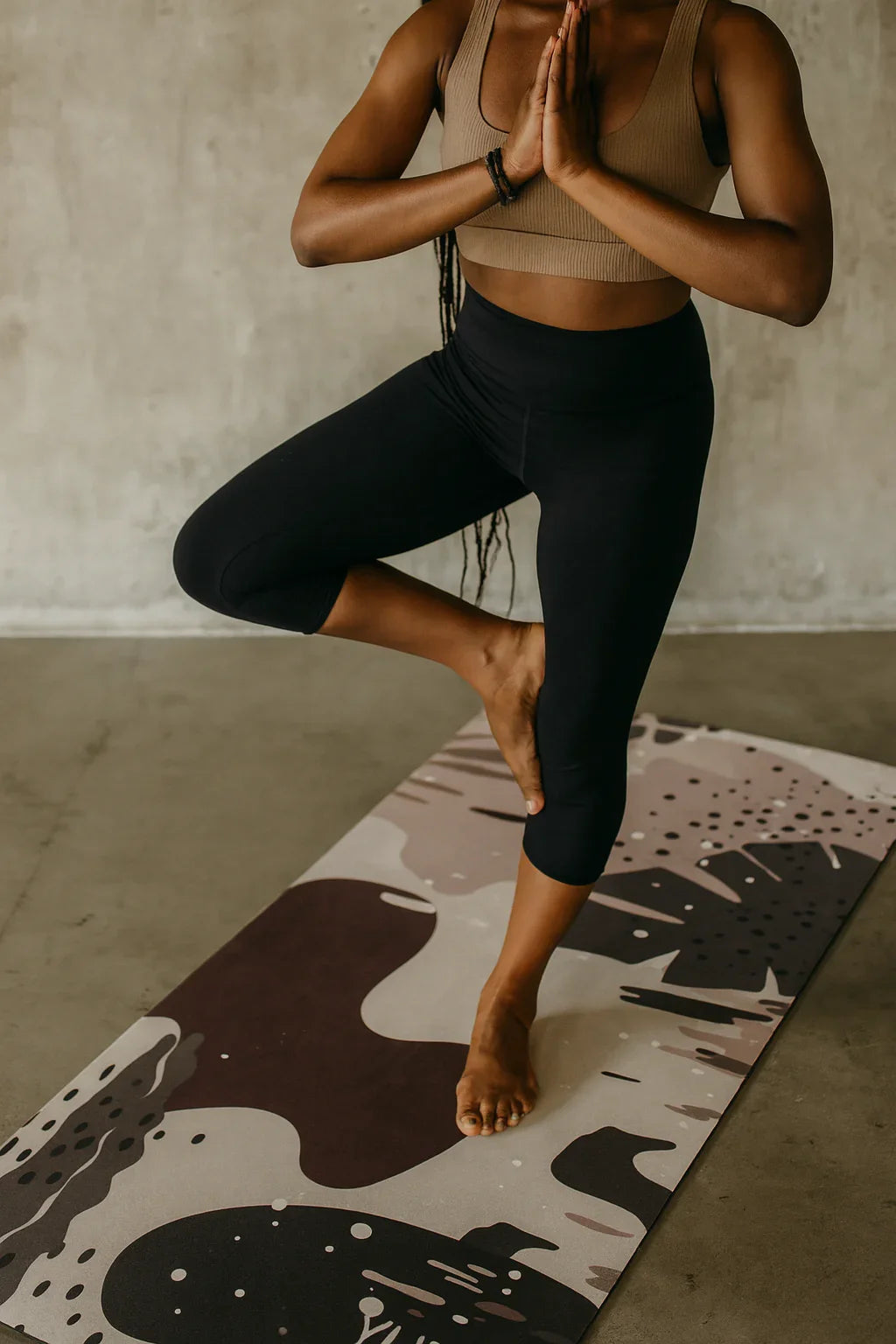 Yoga Mat | 6mm Thick | Multi Color | Non-Slip | Eco Friendly | Yune Yoga | Slate-1