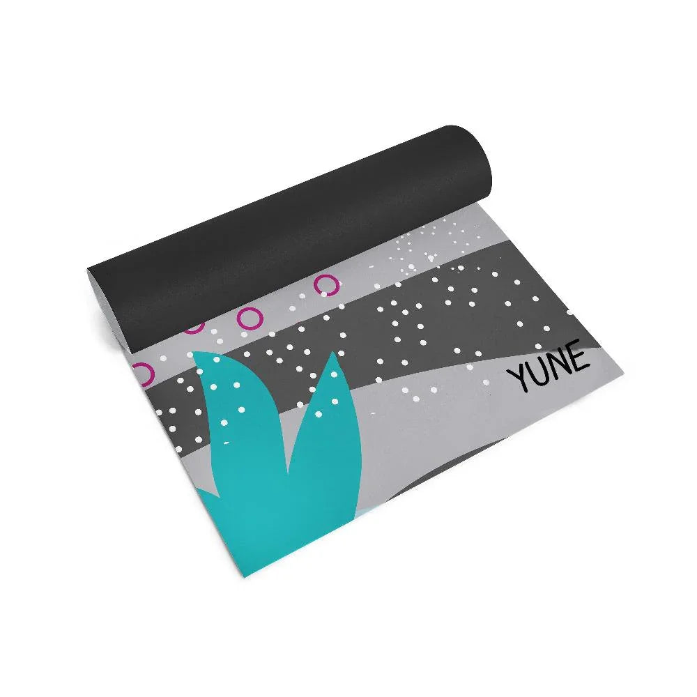 Yoga Mat | 6mm Thick | Multicolored | Non-Slip | Eco Friendly | Yune Yoga | Fhloston-1
