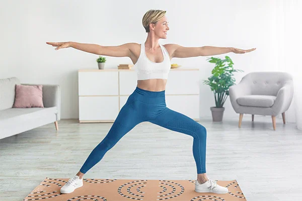 Yune Yoga Non-Slip Pilates Mat CE58-4