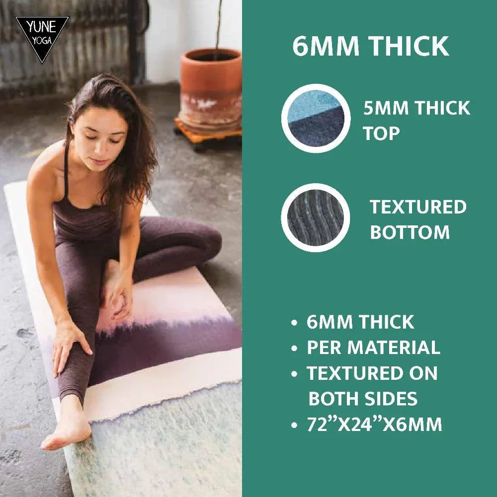 Bowie Lightweight Yoga Mat – 6mm Non-Slip, Eco-Friendly & Travel-Ready | Yune Yoga-4
